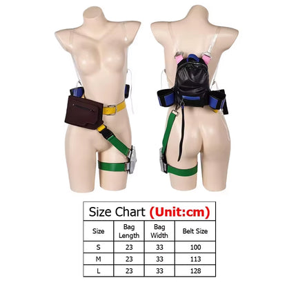 Valorant Killjoy Cosplay Costume Coat Bag Outfits Halloween Carnival Suit