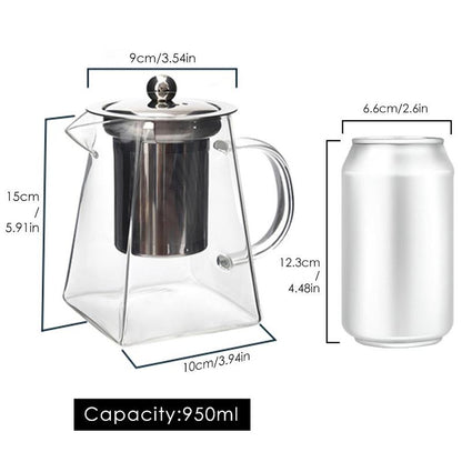 Glass Teapot Set